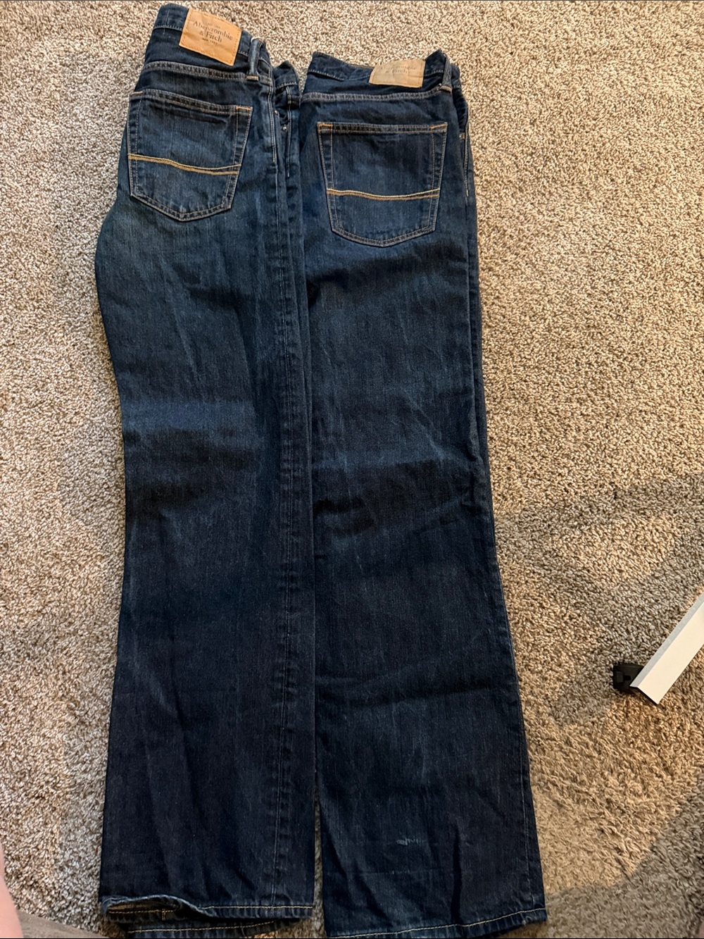 Abercrombie & Fitch Indigo Straight Men’s Jeans 31x32 - Picture 2 of 4